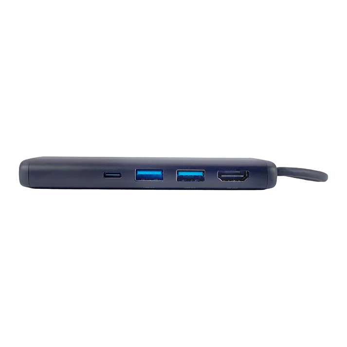 Concentrador De Puertos (hub) Teros Te-7134n Gen 3 Usb-c, 7 En 1 — vista 2