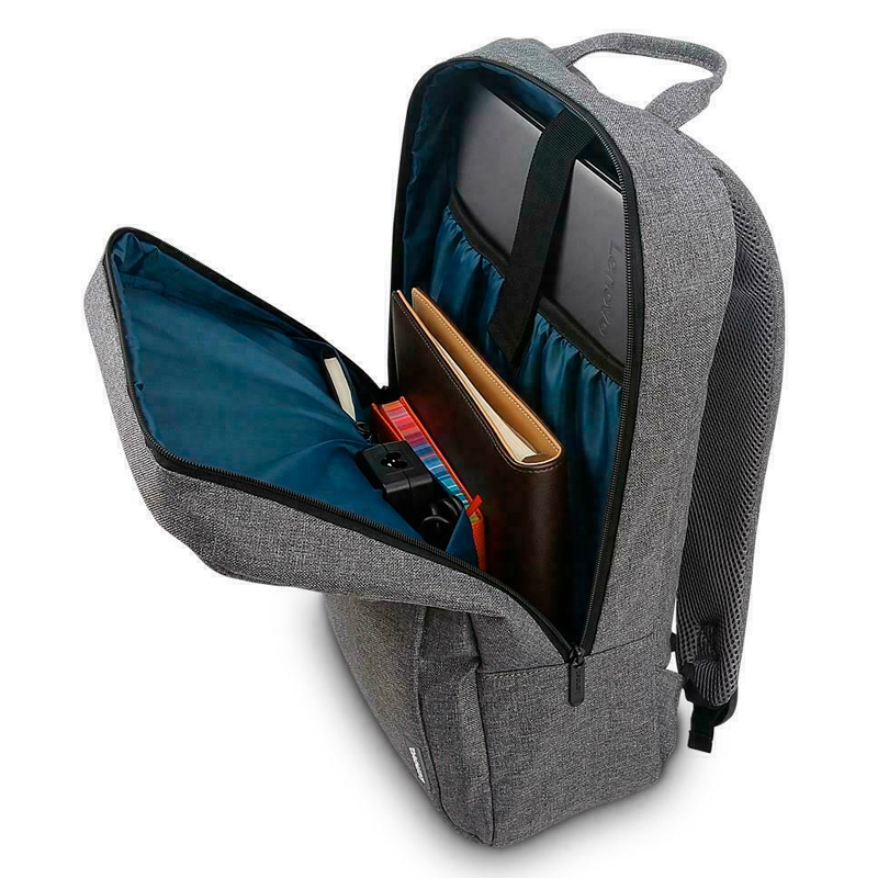 Mochila Lenovo B210, Casual, Para Equipos Portátiles De Hasta 39.6 Cm (15.6") Color Gris. — vista 2
