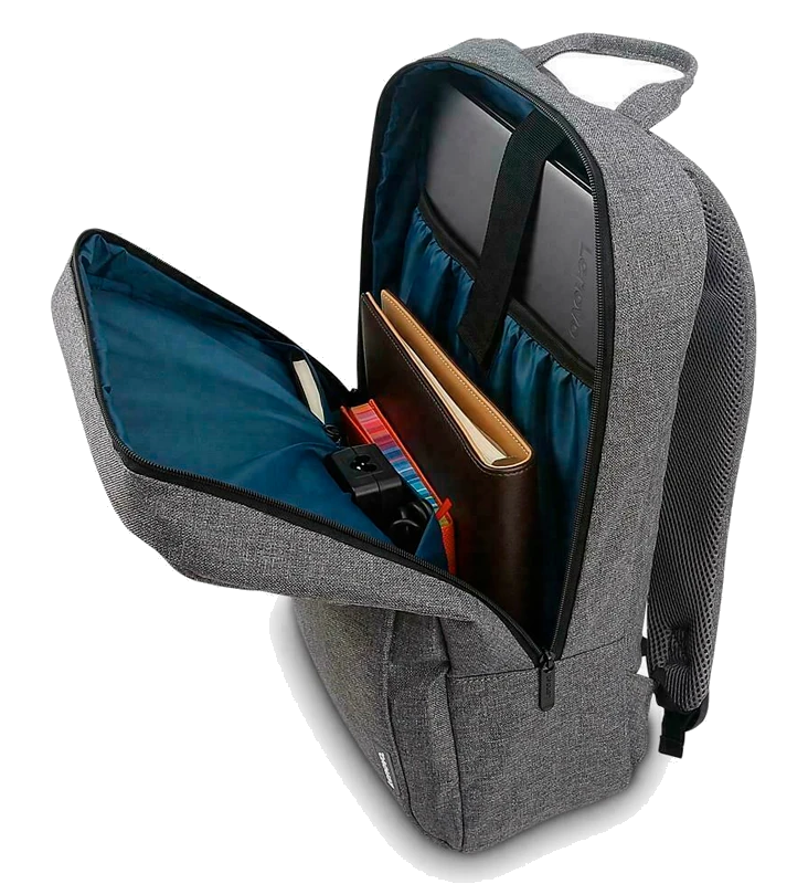 Mochila Lenovo B210, Casual, Para Equipos Portátiles De Hasta 39.6 Cm (15.6") Color Gris. — vista 2