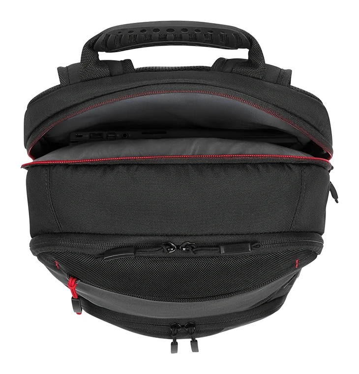 Mochila Lenovo Thinkpad Essential Plus De (15.6" / 39.6 Cm), Color (negro / Rojo) — vista 2