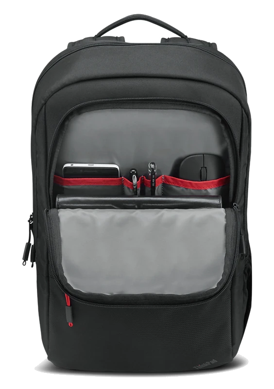 Mochila Lenovo Thinkpad Essential De (16" / 40.6cm), Color (negro / Rojo) (eco) — vista 2