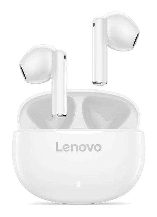 Auriculares Estéreo Inalámbricos Con Microfono Lenovo E310 Independientes, Color Blanco