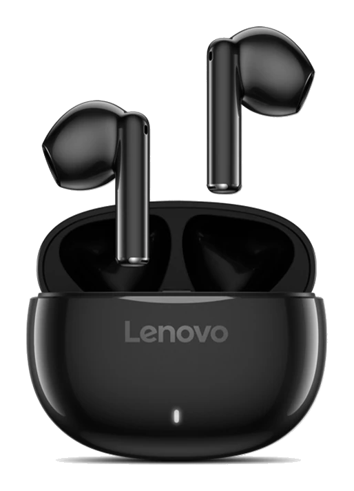Auriculares Estéreo Inalámbricos Con Microfono Lenovo E310 Independientes, Color Negro