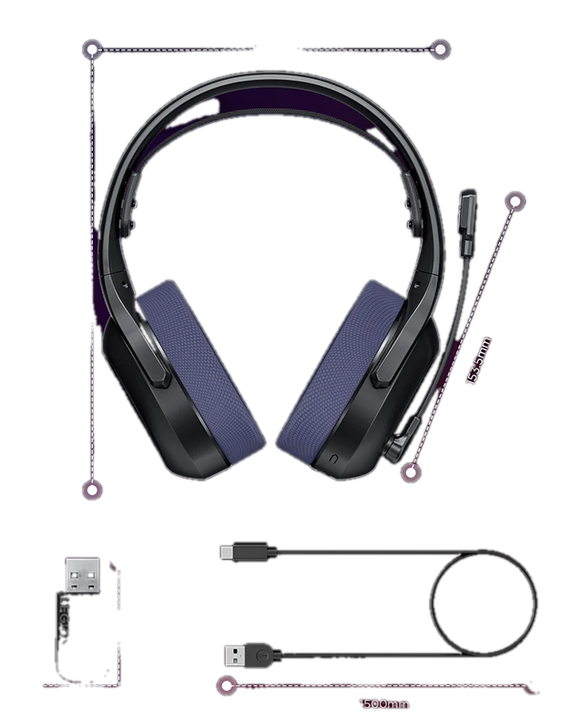 Auriculares inalámbricos para juegos Lenovo Legion H410
