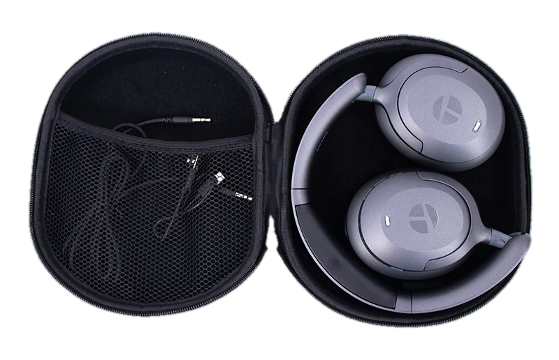 Audífono inalámbricos TEROS TE-8038N, USB-C, Negro Titanium