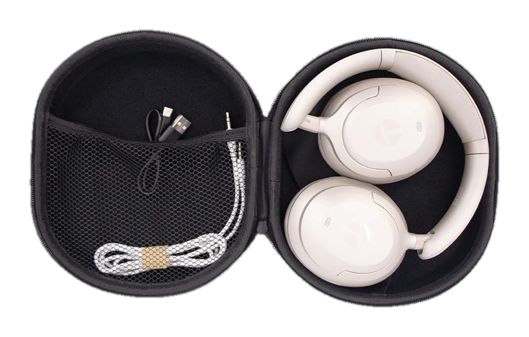 Audífono inalámbricos TEROS TE-8038NE, USB-C, Natural Titanium