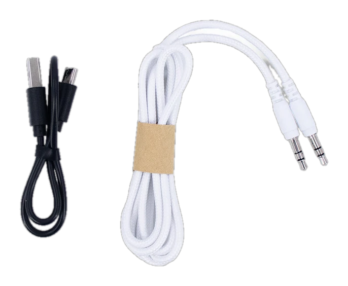 Audífono inalámbricos TEROS TE-8038W, USB-C, Blanco Titanium