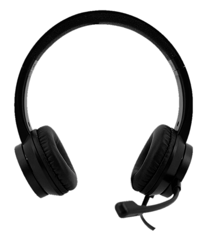 Audífono TEROS TE-8037N (HEADSET), negro