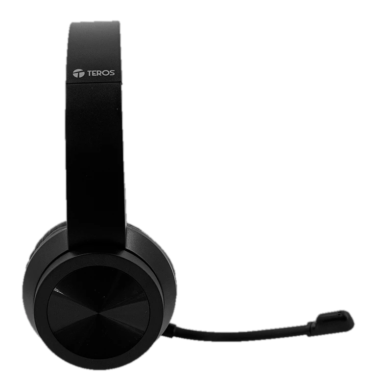 Audífono TEROS TE-8037N (HEADSET), negro