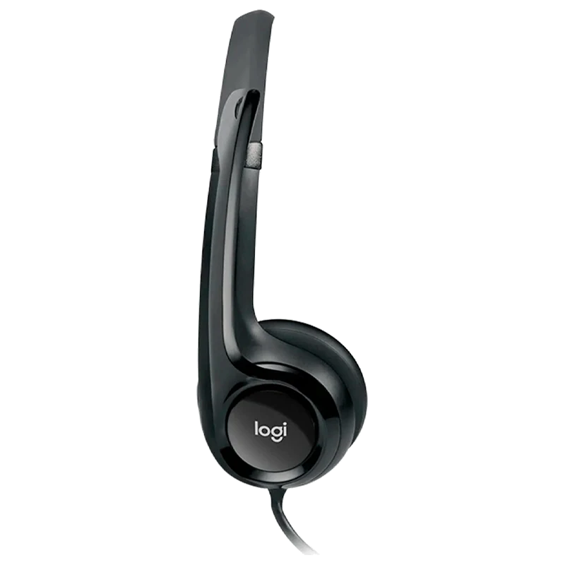 Auriculares Estereo (on-ear) Con Microfono Logitech H390, Interfaz Usb-a, Color Negro — vista 2