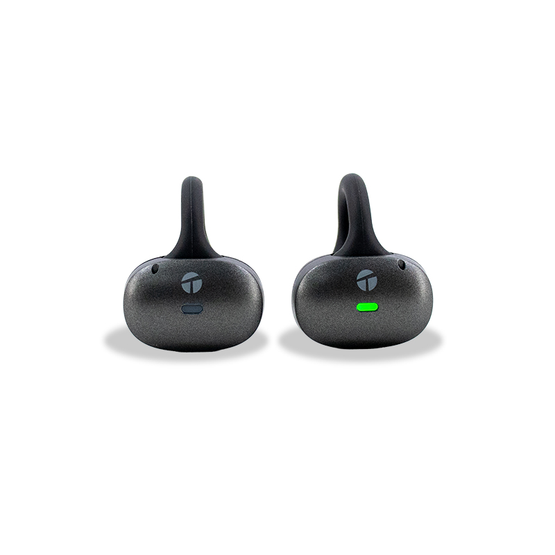 Audífonos Inalámbricos TEROS TE-80712N, Bluetooth, Carga Tipo C, Negro Titanium