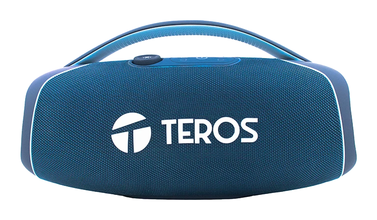Parlante Teros Te-6045b, Color Azul, 60 W