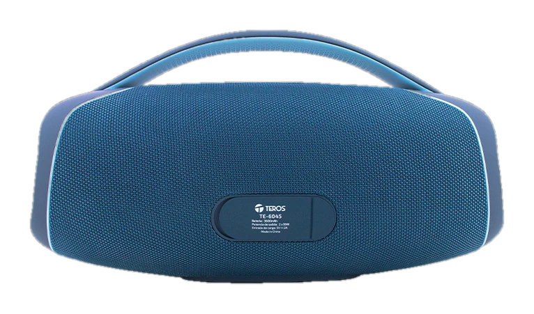Parlante TEROS TE-6045B, color Azul, 60 W