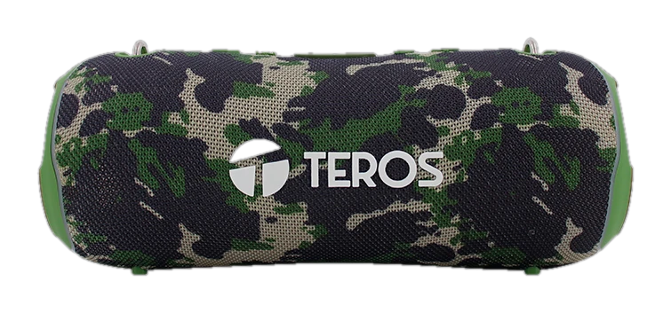 Parlante Ultra TE-6046G, color verde militar camuflado, 40 W