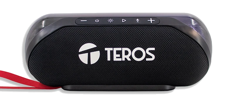 Parlante Inalámbrico Teros Te6047n, 20w, Bt: 5.3, Iluminación Rgb, Color Negro
