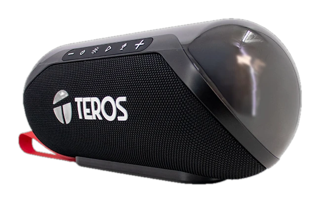 Parlante Inalámbrico Teros TE6047N, 20W, BT: 5.3, Iluminación RGB, Color Negro