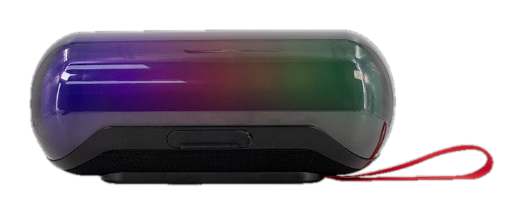 Parlante Inalámbrico Teros TE6047N, 20W, BT: 5.3, Iluminación RGB, Color Negro