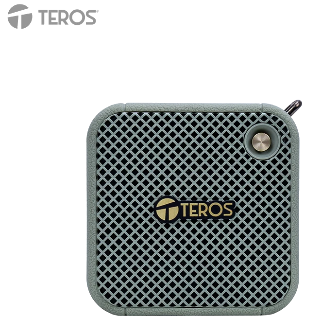 Parlante Inalámbrico Teros Legacy 6051, 8w, Bt 5.3, 1500 Mah, Usb, Tf, Aux, Verde