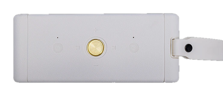 Parlante inalámbrico TEROS Legacy 6052, 40W, BT 5.3, 4000 mAh, USB, TF, Aux, Beige