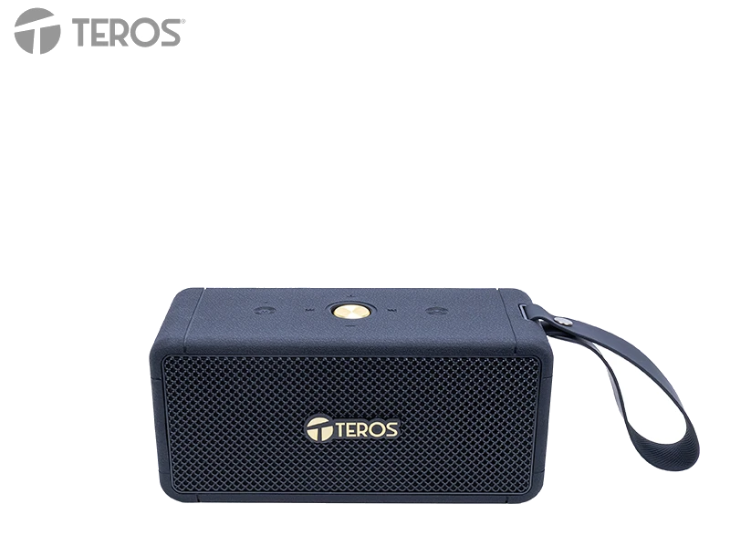 Parlante Inalámbrico Teros Legacy 6052, 8w, Bt 5.3, 4000 Mah, Usb, Tf, Aux, Negro