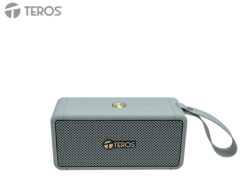 Parlante Inalámbrico Teros Legacy 6052, 8w, Bt 5.3, 4000 Mah, Usb, Tf, Aux, Verde