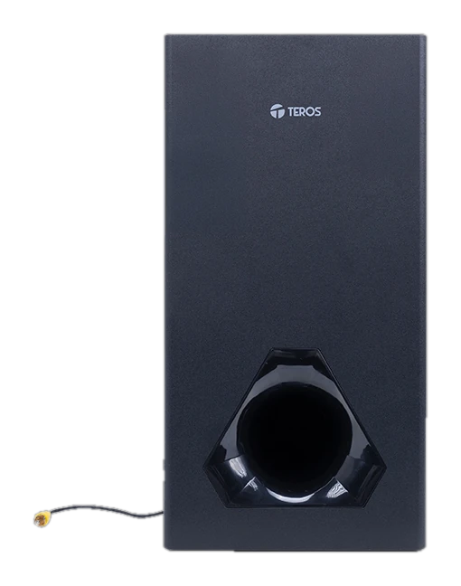 Sistema de audio 5.1 con barra de sonido TEROS Legacy 6053, 200W, BT, USB, Micrófono