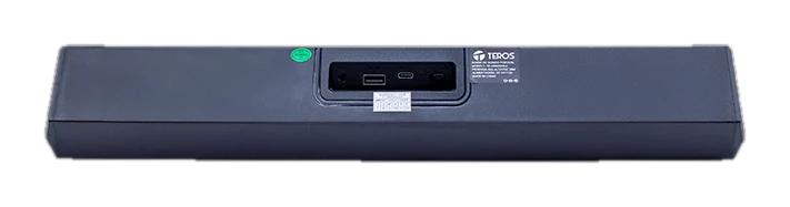 Barra De Sonido Portátil Inalámbrico Teros Vibe 6054, Bt 6, 20w, Usb-c, Iluminación Led — vista 2