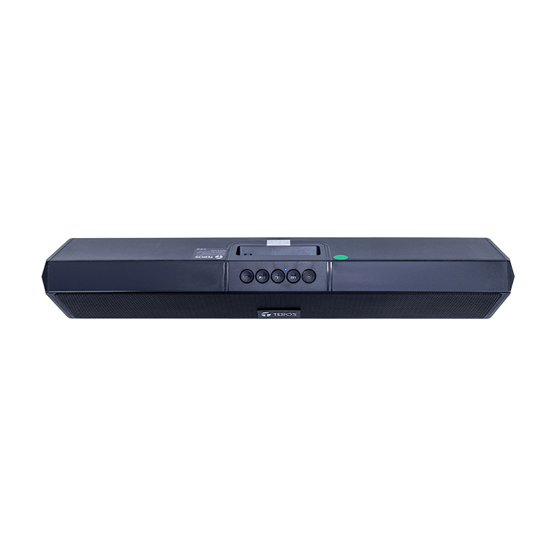 Barra de sonido portátil inalámbrico TEROS VIBE 6054, BT 6, 20W, USB-C, Iluminación LED