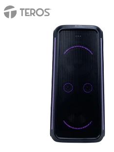 Parlante Inalámbrico Para Fiestas Teros Vibe 6055, 100w, Bt, 7000 Mah, Usb, Micrófono