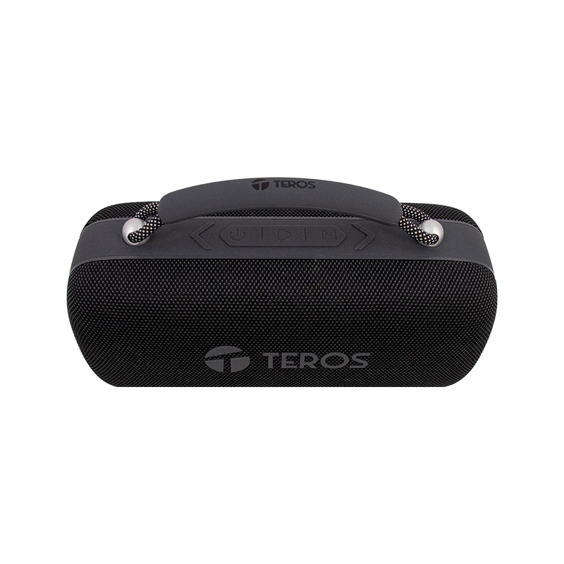 Parlante Inalámbrico Teros Vibe 6049, 60W, BT 5.3, 4000 MAH, USB, Luces LED, Negro