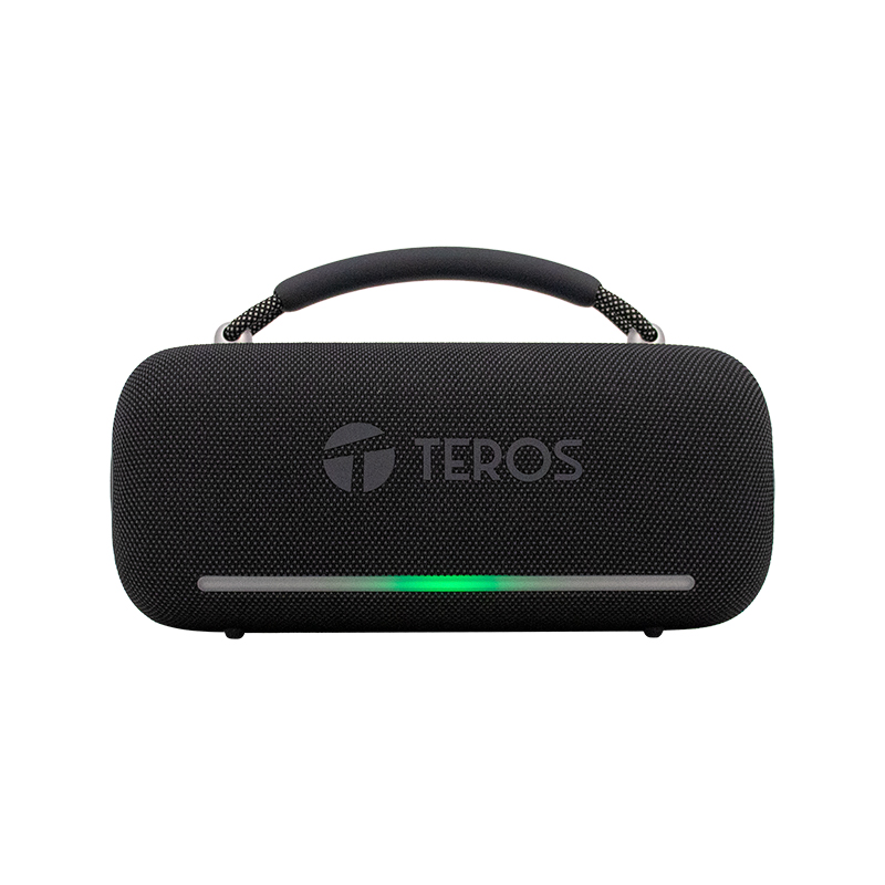 Parlante Inalámbrico Teros Vibe 6049, 60w, Bt 5.3, 4000 Mah, Usb, Luces Led, Negro — vista 2