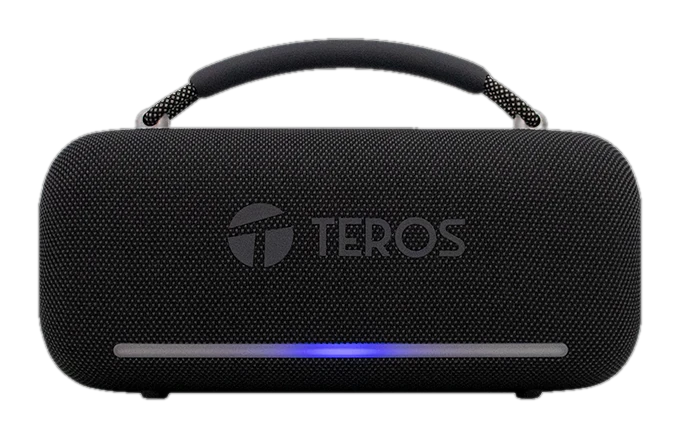 Parlante Inalámbrico Teros Vibes VB-6049BLK, 60W, BT 5.3, 4000 MAH, USB, Luces LED, Negro