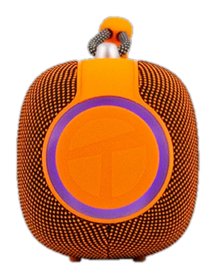 Parlante Inalámbrico Teros Vibes VB-6049, 60W, BT 5.3, 4000 MAH, USB, Luces LED, Orange