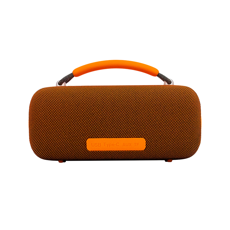Parlante Inalámbrico Teros Vibe 6049, 60W, BT 5.3, 4000 MAH, USB, Luces LED, Orange