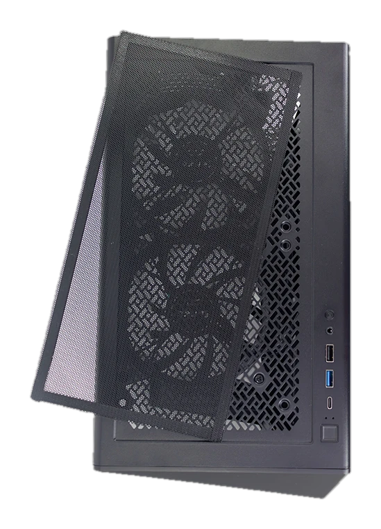 Case Gamer Teros TE-1321G, Mid Tower, USB 3.0 / USB 2.0, Audio, Ventilador RGB, Negro