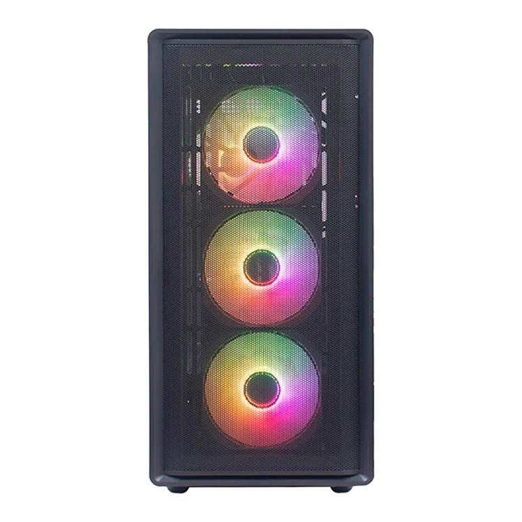 Case Sin Fuente Gamer Teros Te-1323g, Itx, M-atx, Atx, 3.5" Y 2.5", Negro — vista 2