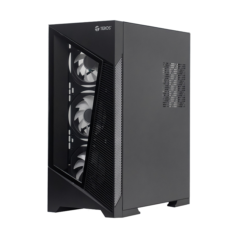 Case Sin Fuente Gamer Teros Te-1330g, Itx, M-atx, Atx, E-atx, 3.5" Y 2.5", Negro — vista 2