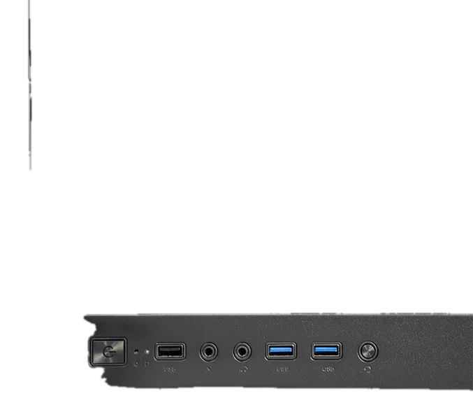 Case sin fuente Gamer TEROS TE-1330G, ITX, M-ATX, ATX, E-ATX, 3.5" y 2.5", Negro