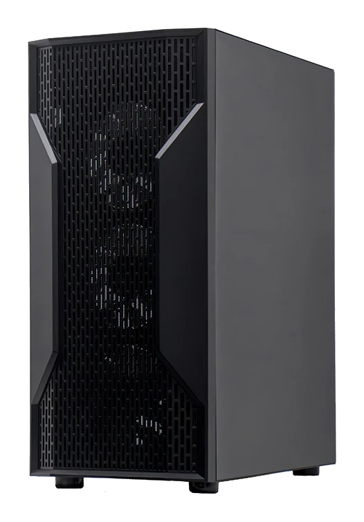 Case Sin Fuente Gamer Teros Te-1332g, Itx, M-atx, Atx, 3.5" Y 2.5", Negro — vista 2