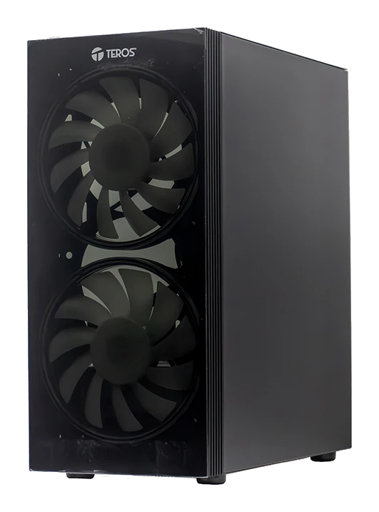 Case Sin Fuente Gamer Teros Te-1333g, Itx, M-atx, Atx, 3.5" Y 2.5", Negro — vista 2