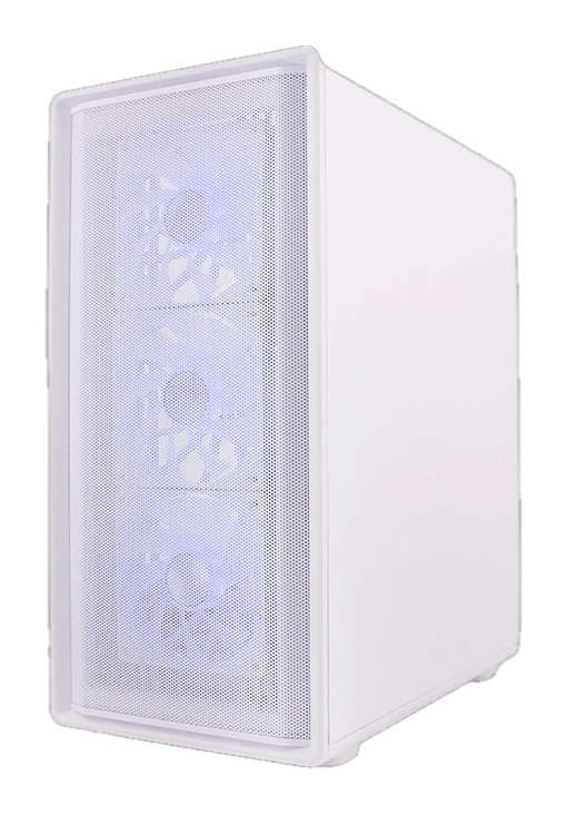 Case sin fuente Gamer TEROS TE-1329G, ITX, M-ATX, ATX, 3.5" y 2.5", Blanco