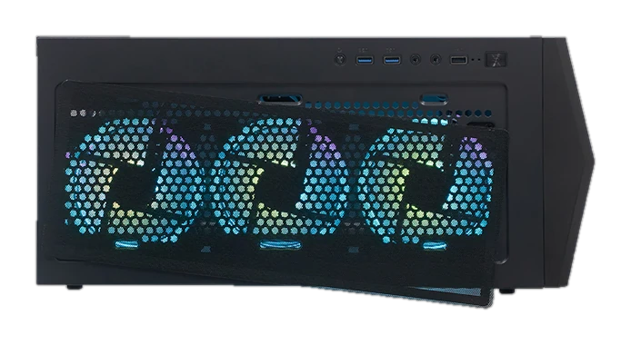 Case Gamer Teros TE1175N, Mid Tower, Negro, USB 3.0, USB 2.0, Audio.
