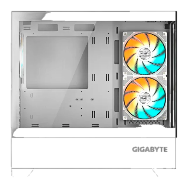 Case GIGABYTE GB-C201P PANORAMIC, Mid Tower, Compatible con mini-ITX/m-ATX, Color blanco