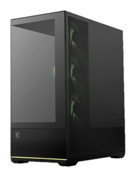 Case Msi Mag Pano 110r Pz, Mini-itx, Micro-atx, Atx, Mid Tower — vista 2