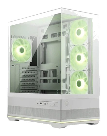 Case Msi Mag Pano 110r Pz White, Mini-itx, Micro-atx, Atx, Mid Tower