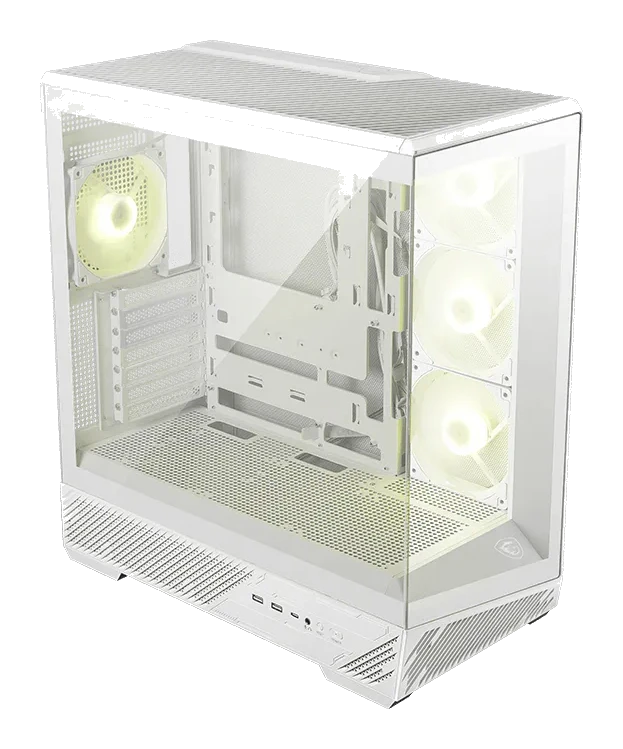 Case Msi Mag Pano 130r Pz/white, Factor Forma: Mid-tower, Soporta: Mini-itx/micro-atx/atx