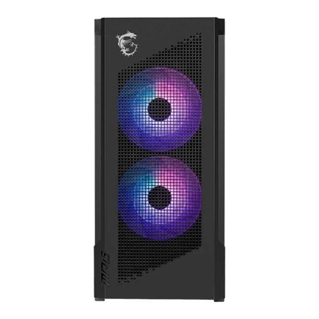Case Msi Mpg Velox 300r Airflow Pz / Black, Mid-tower, Mini-itx, Micro-atx, Atx, *eatx — vista 2
