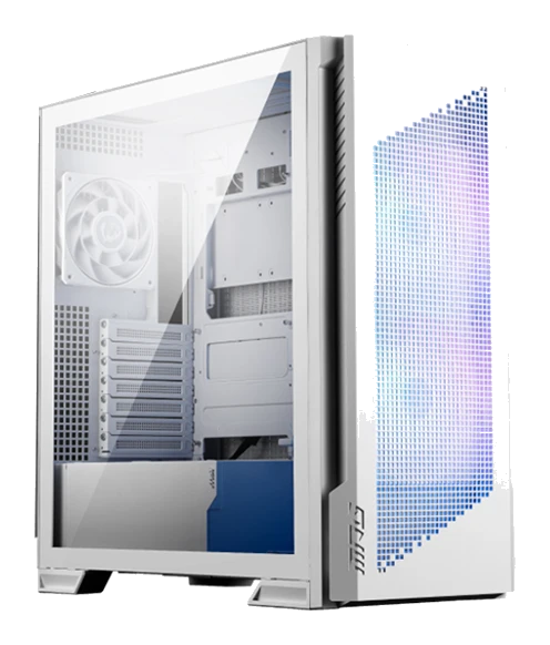 Case Msi Mpg Velox 300r Airflow Pz / White, Mid-tower, Mini-itx, Micro-atx, Atx, *eatx