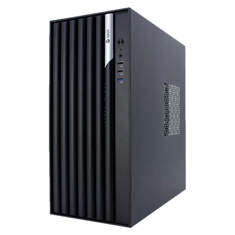 Case Teros Te-1036s, Factor De Forma Atx, 250 W, Usb 3.0 / 2.0, Audio, Negro. — vista 2