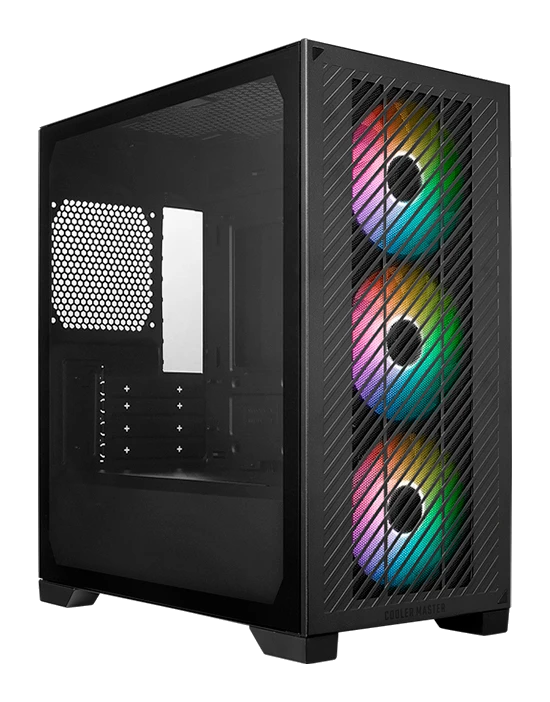 Case Cooler Master Elite 301, Minitower, Negro, Atx, Usb 3.2 Gen 1 Tipo-c / Tipo-a, Audio